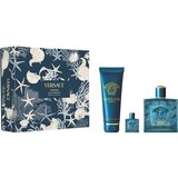 Versace Eros Parfum Gift Set ( EDP 100 ml + EDP 5 ml + SG 150 ml ) Cene