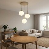  Brilagi - Visilica na sajli 3xE27/60W/230V bež/zlatna | Eponuda.com
