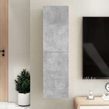 TV ormarić siva boja betona 30 5 x 30 x 110 cm od iverice | shoptok.hr