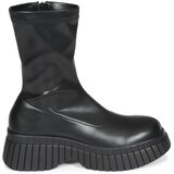 Exé Shoes Polškornji W3611-R6290-PU-BLACK Črna | Shoptok.si