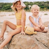 Liewood dvodijelni dječji kupaći kostim juliet confetti yellow mellow | shoptok.hr