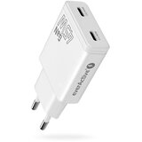 EverActive Charger GaN 2x USB-C Quick Charge 3.0 45W PD white Cijene