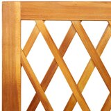 vidaXL Sadilica s rešetkom 100x32x165 cm od drva bagrema | shoptok.hr