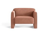Micadoni Ružičasta baršunasti fotelja Abby – | shoptok.hr