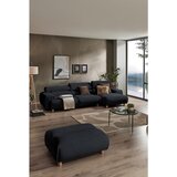 Lomoco KOTNA SEDEŽNA GARNITURA, velur antracit | Shoptok.si