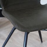 MID.YOU Set Stolov Barron, Zelena, 4 Kos | Shoptok.si