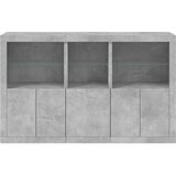  Komoda s LED svjetlima siva boja betona 162 x 37 x 100 cm | shoptok.hr