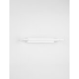 Nova Luce Mat bela aluminijasta LED stenska svetilka Livo – | Shoptok.si