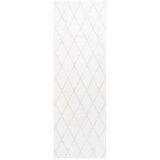 Kayoom PREPROGA Vivica 225 Weiß / Creme 80/250 cm taftano krem barve, bela | Shoptok.si