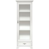BRW VITRINA KENTAKI - BELA | Shoptok.si