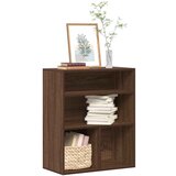 Furnova Knjižna omara rjavi hrast 60x30x71,5 cm inženirski les, (21932245) | Shoptok.si