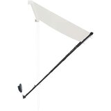 Tenda na uvlačenje s LED svjetlima 350 x 150 cm krem | shoptok.hr