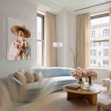 Styler Slika z ročno naslikanimi elementi 70x100 cm Estelle – | Shoptok.si