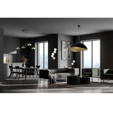  Luster na sajli ARTIS 4xE14/40W/230V crno-zlatni | Eponuda.com