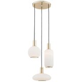  Argon 1489 - Viseći luster na sajli SAGUNTO 3xE27/15W/230V mesing | Eponuda.com