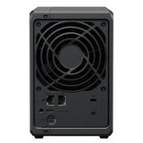 Synology DS725+, tower, 2-Bays 3.5'' sata hdd/ssd, 2 x M.2 2280 nvme ssd, cpu amd ryzen R1600 dual-core (4-thread), max. boost up to 3.1 ghz, 4 gb DDR4 ecc sodimm, 1 x 2.5 gbe, 1 x 1GbE, 1 x usb 3.2, 1 x esata usb-c, 1.51 kg, 3y Cene