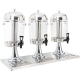  Trostruki Dispenzer za Sok Nehrđajući Čelik 3 x 8 L | shoptok.hr
