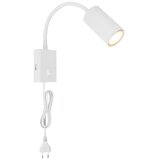 Globo 57911WW - fleksibilna zidna lampa robby 1xGU10/25W/230V bela | Eponuda.com