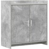 vidaXL Strani šal Betonsko siva 72 x 36 x 80 cm Inženirski les, (5000253271) | Shoptok.si