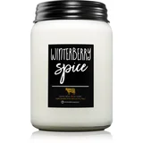 Milkhouse Candle Co. Farmhouse Winterberry Spice mirisna svijeća 737 g