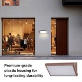  Brilagi - LED RGBW spoljašnje zidno svetlo TRIANGLE 1xE27/15W/230V braon IP65 | Eponuda.com
