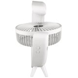 Johnson LED RGB punjivi stoni ventilator MULTICOLOR 5W/3,7V 1200 mAh prečnika 14 cm bela | Eponuda.com