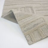 Flair Rugs Sivo-bež ručno rađen vunen tepih 160x230 cm Elva – | shoptok.hr