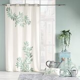 Douceur d intérieur Bijela/zelena zavjesa 140x260 cm Nymphea – | shoptok.hr