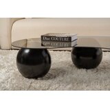 Hanah home Sto za dnevnu sobu Sphere Black Grey