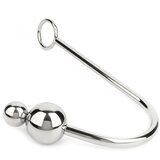 Mr. Steel Anal Hook Double Balls 25+40mm Silver Cene
