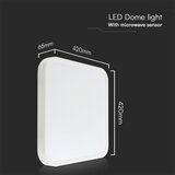  LED plafonsko svetlo za kupatilo sa senzorom LED/36W/230V IP44 4000K 42x42 cm + daljinski upravljač | Eponuda.com