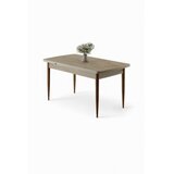 Hanah home trpezarijski sto asfel travertine brown Cene
