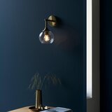  Endon 103173 - Zidno svetlo ALLEGRA 1xE14/7W/230V mesing/proziran | Eponuda.com
