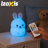 Izoxis dječja RGB noćna lampa zec s daljinskim | shoptok.hr