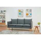 Livetastic 3-SED, temno siva tekstil | Shoptok.si