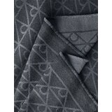Calvin Klein Šal antracit / pegasto črna | Shoptok.si