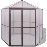  Staklenik od aluminija 240 x 211 x 232 cm | shoptok.hr