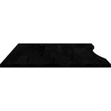 vidaXL Ploča za radni stol tamnosmeđa 100x80x2,5 cm drveni pravokutni | shoptok.hr