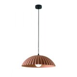  Ondaluce - Visilica na sajli RUSTIC 1xE27/15W/230V prečnik 50 cm beton/braon | Eponuda.com