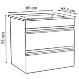 MID.YOU kombiniran umivalnik silora l, antracit | Shoptok.si