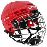 CCM Hokejska čelada z mrežo Tacks 70 Youth, rdeča, velikost: OSFA, (20742388) | Shoptok.si