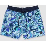 Volcom Lido Print Trunk 16 Boardshorts navy | Shoptok.si
