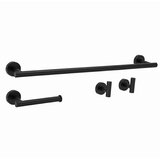 REA Bath Set kopalniških dodatkov Ari Black 4 deli | Shoptok.si