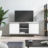 vidaXL TV omarica bela 104x35x50 cm inženirski les Cene