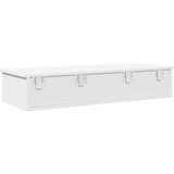  Zidna polica s ladicama bijela 100x37,5x19 cm izrađeno drvo | Eponuda.ba