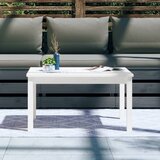  Vrtni stol bijeli 82,5 x 50,5 x 45 cm od masivne borovine | shoptok.hr