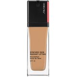 Shiseido Synchro Skin Radiant Lifting Foundation posvjetljujući lifting puder SPF 30 nijansa 350 Maple 30 ml | shoptok.hr