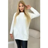 Kesi Viscose sweater with white pockets