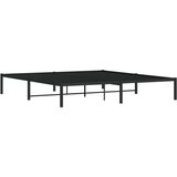 Metalni okvir za krevet crni 180x200 cm | Shoptok.si