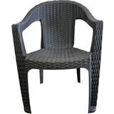 Mobilya stolica Behram antracit rattan | ePonuda.com